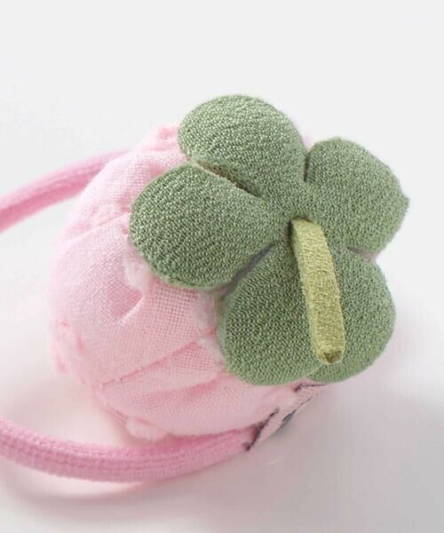 SLAP SLIP / スラップ スリップ ヘアゴム・シュシュ | 【絵本コラボ-みつごようせいのおしゃれなドレスやさん-】イチゴレースリボンお花チュールシュシュヘアゴム | 詳細16