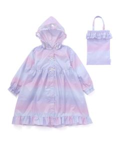 SLAP SLIP / スラップ スリップ その他 | 【お揃い】収納トートバッグ付フリルリボンオーロラレインコート(95~135cm)