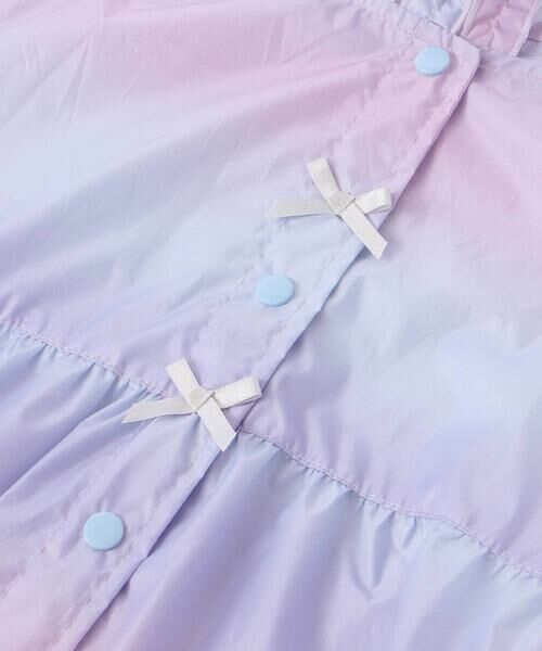 SLAP SLIP / スラップ スリップ その他 | 【お揃い】収納トートバッグ付フリルリボンオーロラレインコート(95~135cm) | 詳細13