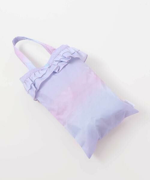 SLAP SLIP / スラップ スリップ その他 | 【お揃い】収納トートバッグ付フリルリボンオーロラレインコート(95~135cm) | 詳細21