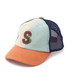 SLAP SLIP / スラップ スリップ ハット | アルファベットロゴバイカラーメッシュキャップ(52~54cm)