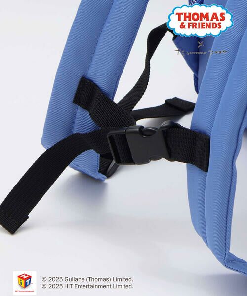 SLAP SLIP / スラップ スリップ リュック・バックパック | 【きかんしゃトーマス×つむぱぱ×SLAPSLIP】メッシュサイドポケットワッペン風プリント刺しゅうリュックサック | 詳細15