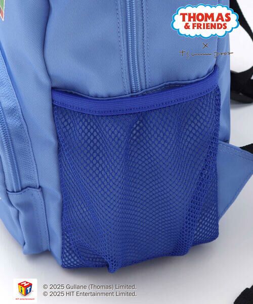 SLAP SLIP / スラップ スリップ リュック・バックパック | 【きかんしゃトーマス×つむぱぱ×SLAPSLIP】メッシュサイドポケットワッペン風プリント刺しゅうリュックサック | 詳細17