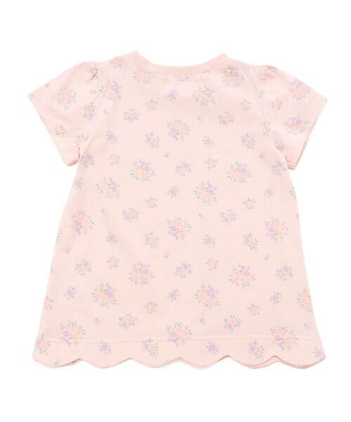 SLAP SLIP / スラップ スリップ Tシャツ | 【お揃い】アニマルキラキラパッチ裾スカラップTシャツ(80~130cm) | 詳細12