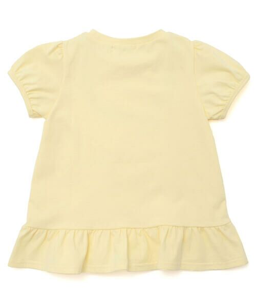 SLAP SLIP / スラップ スリップ Tシャツ | お花リボンネックレスプリント裾フレアTシャツ(80~130cm) | 詳細11