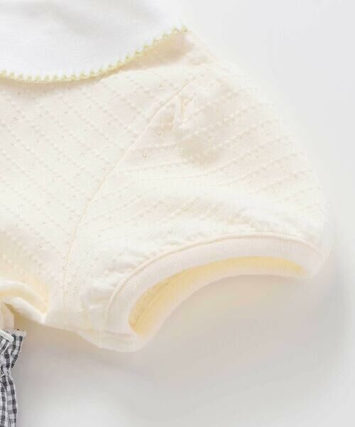 SLAP SLIP / スラップ スリップ ミニ丈・ひざ丈ワンピース | 【お揃い】襟付きパフスリーブイチゴレモンフルーツ柄チェック切り替えワンピース(80~130cm) | 詳細12