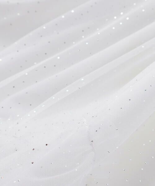 SLAP SLIP / スラップ スリップ ミニ丈・ひざ丈ワンピース | 【お揃い】キラキラドットラメチュールドッキングワンピース(80~130cm) | 詳細13