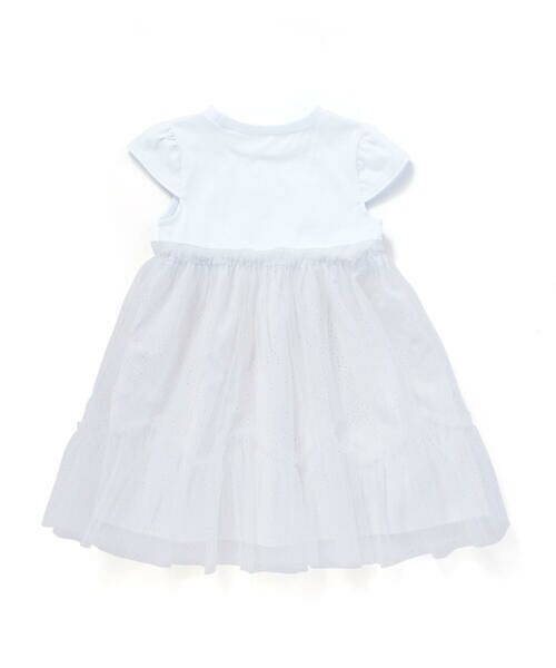 SLAP SLIP / スラップ スリップ ミニ丈・ひざ丈ワンピース | 【お揃い】キラキラドットラメチュールドッキングワンピース(80~130cm) | 詳細6