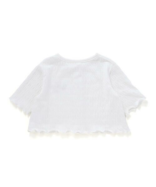 SLAP SLIP / スラップ スリップ ミニ丈・ひざ丈ワンピース | お花刺しゅうカーディガン+肩リボンキャミソールワンピース2点セット(90~130cm) | 詳細3