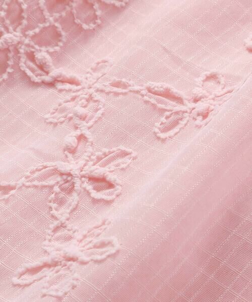 SLAP SLIP / スラップ スリップ ミニ丈・ひざ丈ワンピース | お花刺しゅうカーディガン+肩リボンキャミソールワンピース2点セット(90~130cm) | 詳細4