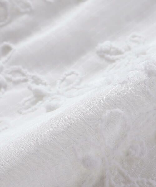 SLAP SLIP / スラップ スリップ ミニ丈・ひざ丈ワンピース | お花刺しゅうカーディガン+肩リボンキャミソールワンピース2点セット(90~130cm) | 詳細16
