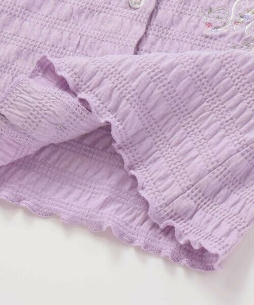 SLAP SLIP / スラップ スリップ ミニ丈・ひざ丈ワンピース | お花刺しゅうカーディガン+肩リボンキャミソールワンピース2点セット(90~130cm) | 詳細19
