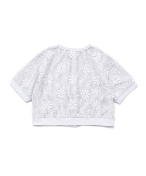 SLAP SLIP / スラップ スリップ カーディガン・ボレロ | パフスリーブサマーニットカーディガン(90~130cm) | 詳細6