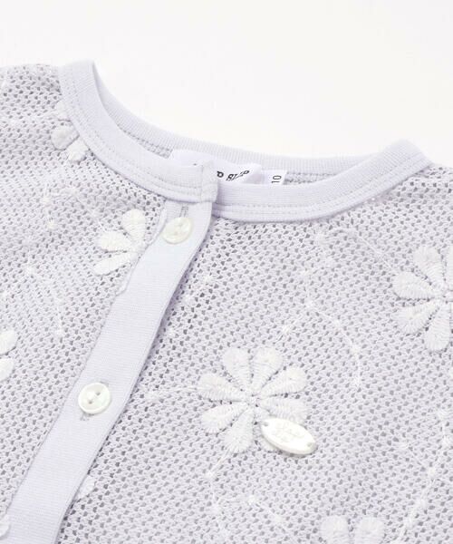 SLAP SLIP / スラップ スリップ カーディガン・ボレロ | パフスリーブサマーニットカーディガン(90~130cm) | 詳細7