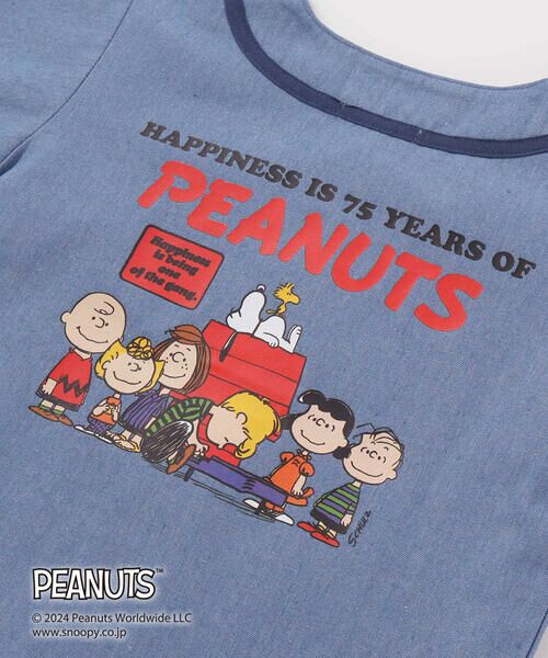 SLAP SLIP / スラップ スリップ シャツ・ブラウス | 【PEANUTS×SLAP SLIP】75周年ユニフォーム風ラインシャツ(80~130cm) | 詳細17