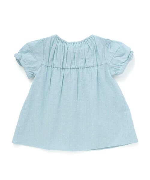 SLAP SLIP / スラップ スリップ シャツ・ブラウス | 【お揃い】襟付き袖リボンキラキラ裾プリントチュニック(80~130cm) | 詳細2