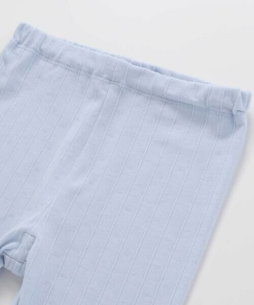 SLAP SLIP / スラップ スリップ レギンス・スパッツ | 裾チュールストライプレース編み6分丈レギンス(80~130cm) | 詳細14