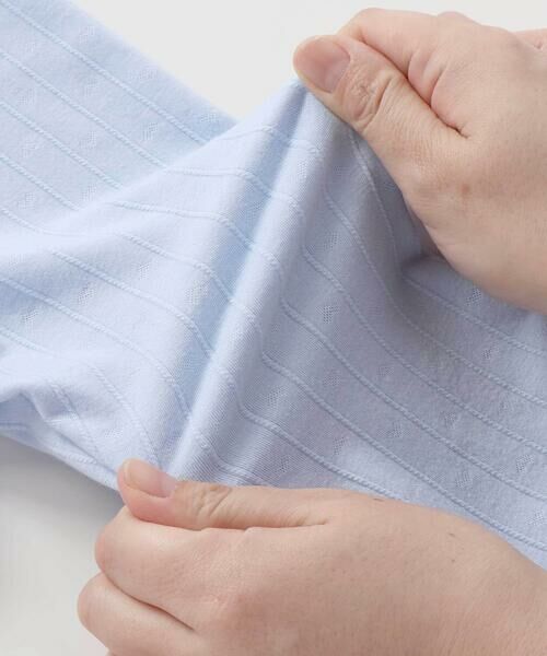 SLAP SLIP / スラップ スリップ レギンス・スパッツ | 裾チュールストライプレース編み6分丈レギンス(80~130cm) | 詳細17