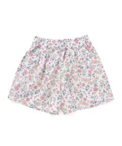 SLAP SLIP / スラップ スリップ ショート・ハーフ・半端丈パンツ | 【お揃い/接触冷感】無地花柄ひまわり麻レーヨンタック入りショートパンツ(90~130cm)