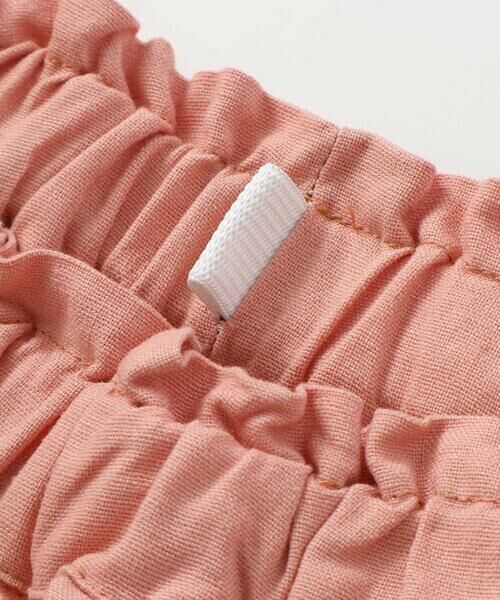 SLAP SLIP / スラップ スリップ ショート・ハーフ・半端丈パンツ | 【お揃い/接触冷感】無地花柄ひまわり麻レーヨンタック入りショートパンツ(90~130cm) | 詳細9