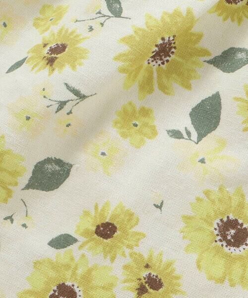 SLAP SLIP / スラップ スリップ ショート・ハーフ・半端丈パンツ | 【お揃い/接触冷感】無地花柄ひまわり麻レーヨンタック入りショートパンツ(90~130cm) | 詳細24