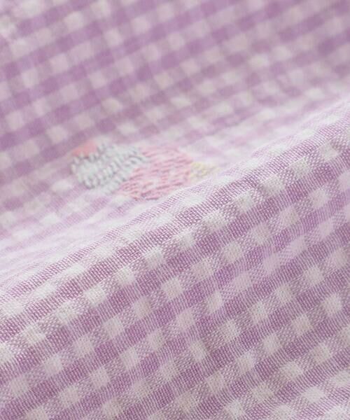 SLAP SLIP / スラップ スリップ ショート・ハーフ・半端丈パンツ | 【お揃い】カラフルスイーツ刺しゅう風発泡プリント柄サイドリボン裾タックショートパンツ(90~130cm) | 詳細14