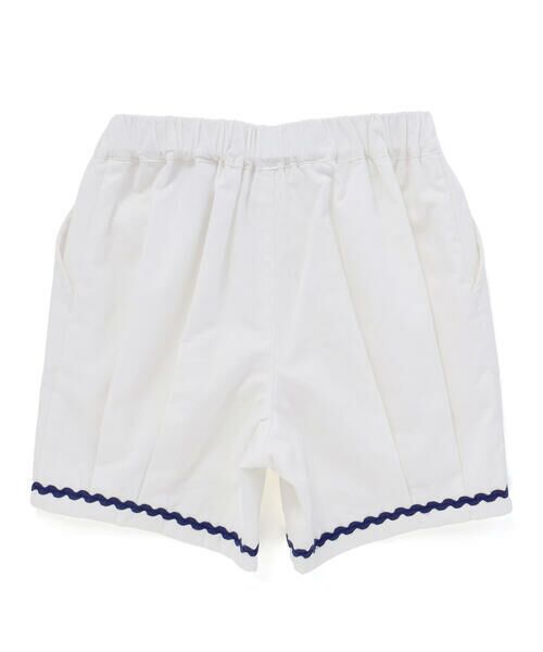 SLAP SLIP / スラップ スリップ ショート・ハーフ・半端丈パンツ | イカリ飾りボタンデニムマリン風ショートパンツ(90~130cm) | 詳細5