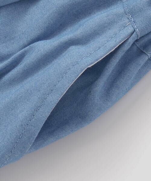 SLAP SLIP / スラップ スリップ ショート・ハーフ・半端丈パンツ | イカリ飾りボタンデニムマリン風ショートパンツ(90~130cm) | 詳細13