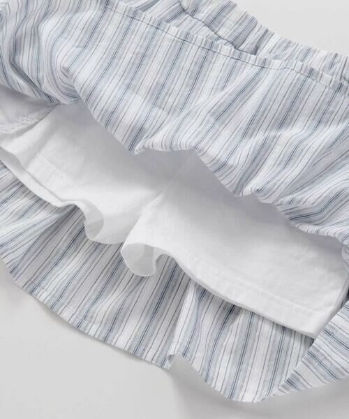 SLAP SLIP / スラップ スリップ ミニ・ひざ丈スカート | 【お揃い】はしごレースマルチストライプスカパン(90~130cm) | 詳細13