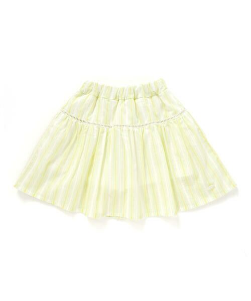 SLAP SLIP / スラップ スリップ ミニ・ひざ丈スカート | 【お揃い】はしごレースマルチストライプスカパン(90~130cm) | 詳細17