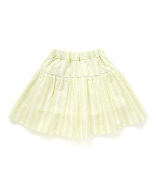 SLAP SLIP / スラップ スリップ ミニ・ひざ丈スカート | 【お揃い】はしごレースマルチストライプスカパン(90~130cm) | 詳細18