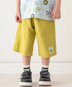 SLAP SLIP / スラップ スリップ ショート・ハーフ・半端丈パンツ | 【お揃い/接触冷感】カラフル麻レーヨン5.5分丈パンツ(80~130cm)