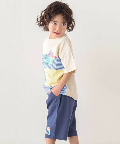 SLAP SLIP / スラップ スリップ ショート・ハーフ・半端丈パンツ | 【お揃い/接触冷感】カラフル麻レーヨン5.5分丈パンツ(80~130cm) | 詳細6