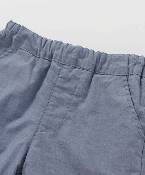 SLAP SLIP / スラップ スリップ ショート・ハーフ・半端丈パンツ | 【お揃い】マルチストライプダンガリーリバーシブルハーフパンツ(80~130cm) | 詳細7