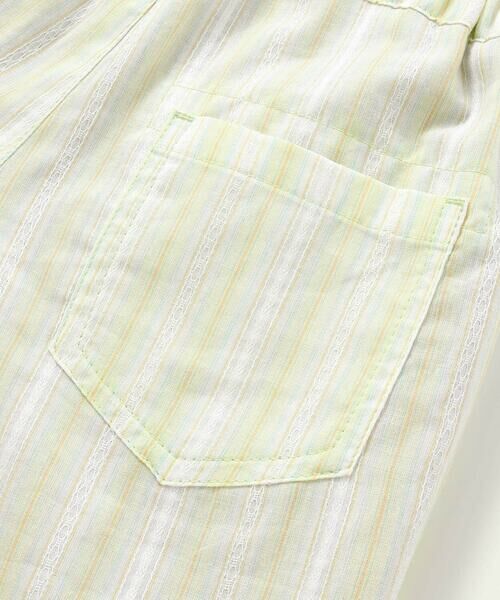 SLAP SLIP / スラップ スリップ ショート・ハーフ・半端丈パンツ | 【お揃い】マルチストライプダンガリーリバーシブルハーフパンツ(80~130cm) | 詳細16
