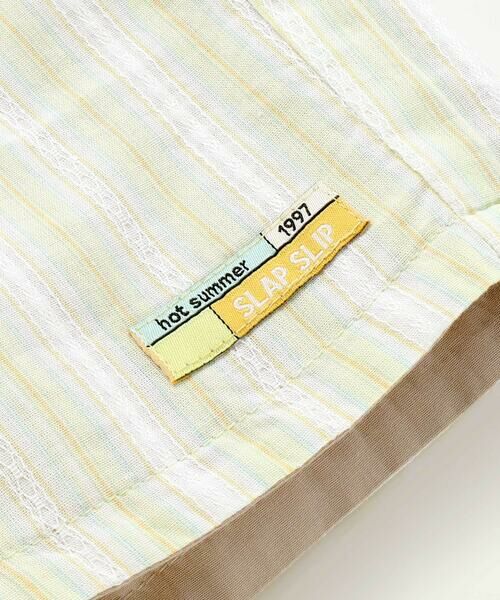 SLAP SLIP / スラップ スリップ ショート・ハーフ・半端丈パンツ | 【お揃い】マルチストライプダンガリーリバーシブルハーフパンツ(80~130cm) | 詳細17