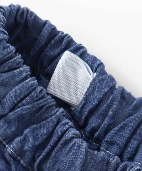 SLAP SLIP / スラップ スリップ ショート・ハーフ・半端丈パンツ | サイドポケットポコポコサッカーデニムハーフパンツ(80~130cm) | 詳細11