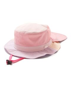 SLAP SLIP / スラップ スリップ ハット | 【UVカット】日よけ付き切り替え総柄メッシュサファリハット(50~54cm)