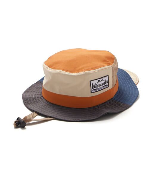 SLAP SLIP / スラップ スリップ ハット | 【UVカット】日よけ付き切り替え総柄メッシュサファリハット(50~54cm) | 詳細10