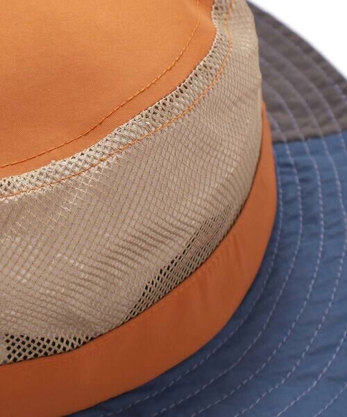 SLAP SLIP / スラップ スリップ ハット | 【UVカット】日よけ付き切り替え総柄メッシュサファリハット(50~54cm) | 詳細13