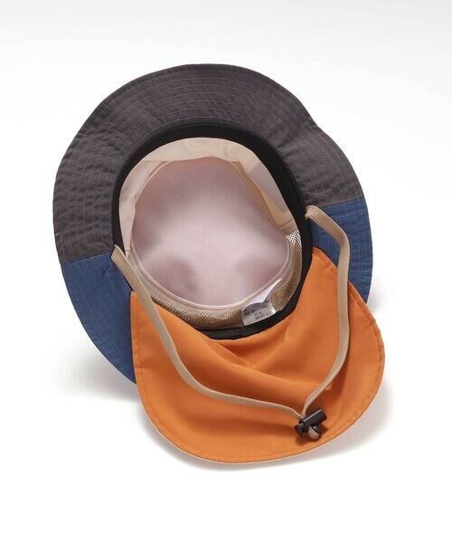 SLAP SLIP / スラップ スリップ ハット | 【UVカット】日よけ付き切り替え総柄メッシュサファリハット(50~54cm) | 詳細15