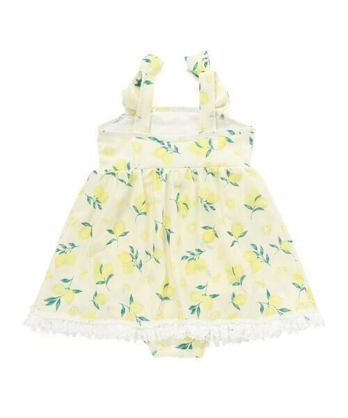 SLAP SLIP / スラップ スリップ 水着・スイムグッズ | 【お揃い】肩リボンフルーツ総柄ワンピース型スイムウェア(90~130cm) | 詳細16