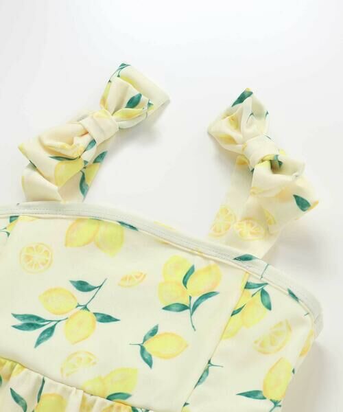 SLAP SLIP / スラップ スリップ 水着・スイムグッズ | 【お揃い】肩リボンフルーツ総柄ワンピース型スイムウェア(90~130cm) | 詳細17