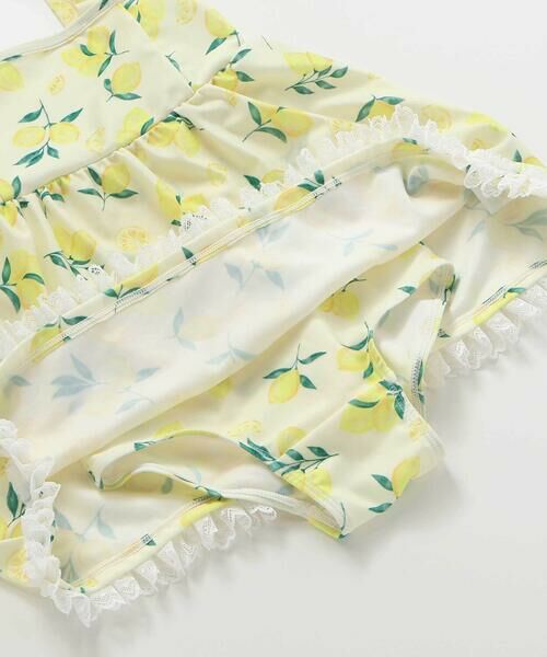 SLAP SLIP / スラップ スリップ 水着・スイムグッズ | 【お揃い】肩リボンフルーツ総柄ワンピース型スイムウェア(90~130cm) | 詳細20