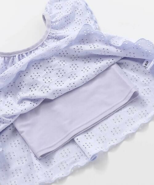 SLAP SLIP / スラップ スリップ 水着・スイムグッズ | 袖フリル花柄スカートタンキニ型スイムウェア(90~130cm) | 詳細15