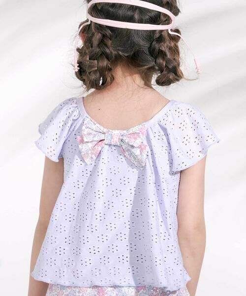 SLAP SLIP / スラップ スリップ 水着・スイムグッズ | 袖フリル花柄スカートタンキニ型スイムウェア(90~130cm) | 詳細6