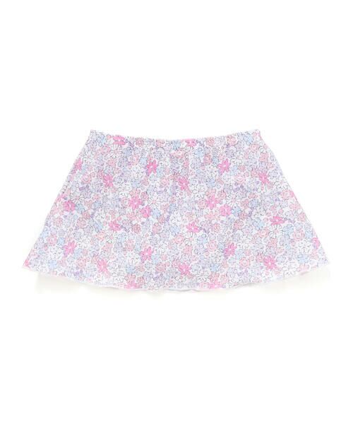 SLAP SLIP / スラップ スリップ 水着・スイムグッズ | 袖フリル花柄スカートタンキニ型スイムウェア(90~130cm) | 詳細10