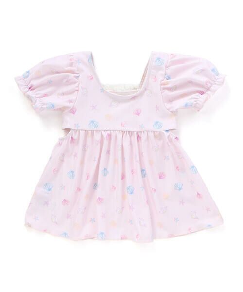 SLAP SLIP / スラップ スリップ 水着・スイムグッズ | シェル柄フロントレースパフスリーブセパレート型スイムウェア(90~130cm) | 詳細7