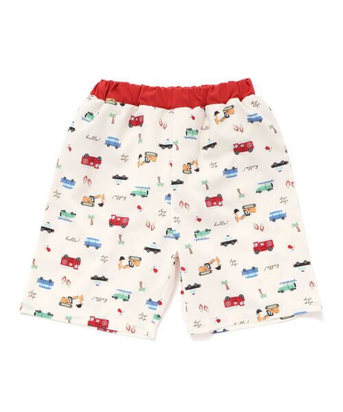 SLAP SLIP / スラップ スリップ 水着・スイムグッズ | 【お揃い】はたらくくるまうみのいきものフルーツ総柄パンツ型スイムウェア(90~130cm) | 詳細1