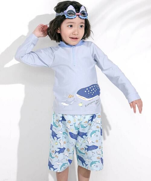 SLAP SLIP / スラップ スリップ 水着・スイムグッズ | 【お揃い】はたらくくるまうみのいきものフルーツ総柄パンツ型スイムウェア(90~130cm) | 詳細5